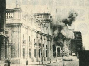 Bombenanschlag auf La Moneda 1973