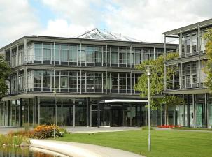 Der Sitz der Bertelsmann Stiftung in G&uuml;tersloh