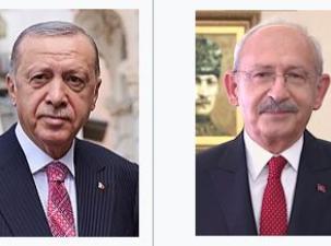Die t&uuml;rkischen Politiker Erdoğan und Kılı&ccedil;daroğlu im Portrait 