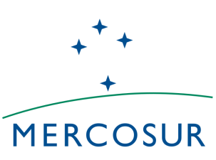 Die Flagge von Mercosur
