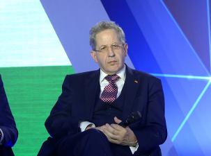 Der Politiker Hans-Georg Maa&szlig;en auf einer Veranstaltung