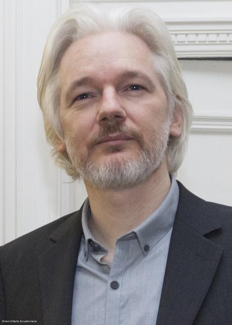 Bild von Vorbild und Whistleblower Julian Assange