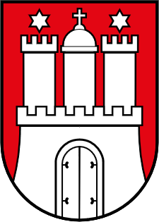 Landeswappen der Freien und Hansestadt Hamburg
