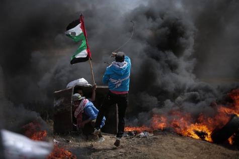 Stra&szlig;enschlacht im Gazastreifen