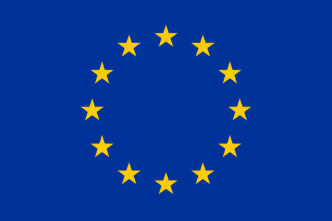Die Flagge der EU