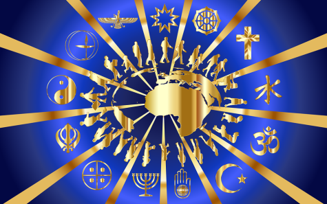 Zeichen verschiedener Religionen