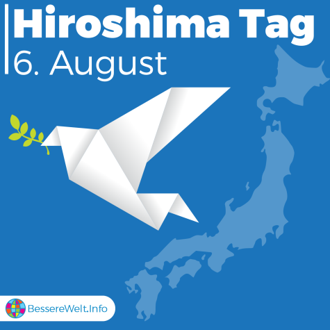 Eine Grafik für den Hiroshima Tag