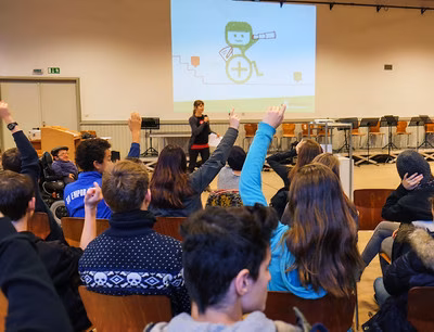 Eine Schulklasse im Unterricht