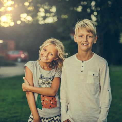 M&auml;dchen und Junge