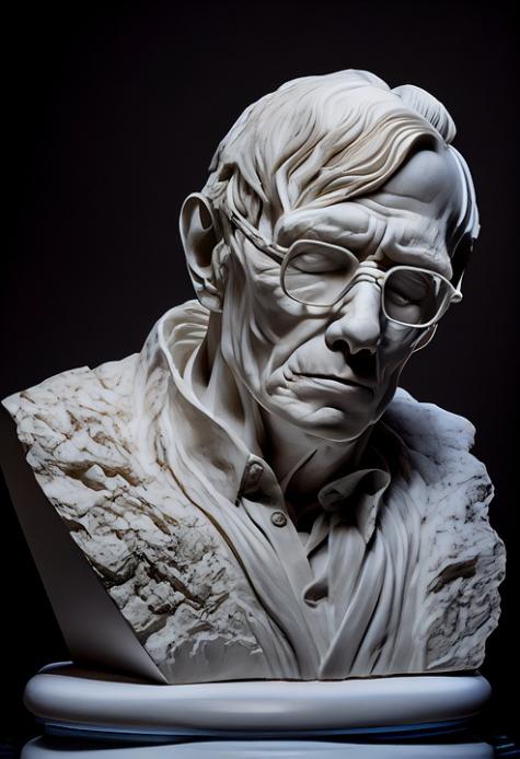 Statue Stephen Hawking
