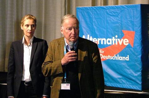 Die AfD-Politiker Weidel und Gauland auf dem Bundesparteitag am 23. April 2017 in K&ouml;ln