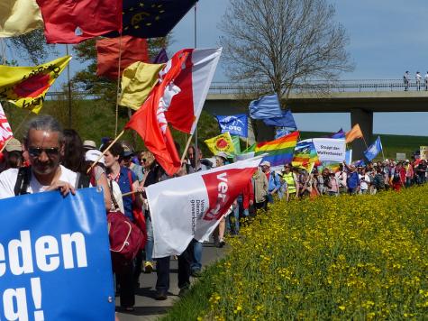 Der Ostermarsch 2019 in B&uuml;chel