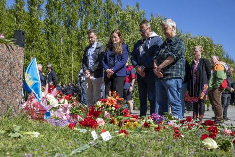 Kranzniederlegung zum Tag der Befreiung von der LINKEN