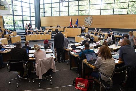 Eine Plenarsitzung des Th&uuml;ringer Landtag am 30. August 2017 in Erfurt