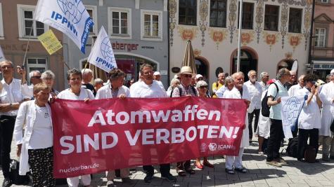 Ärzte gegen Atomkrieg Demo