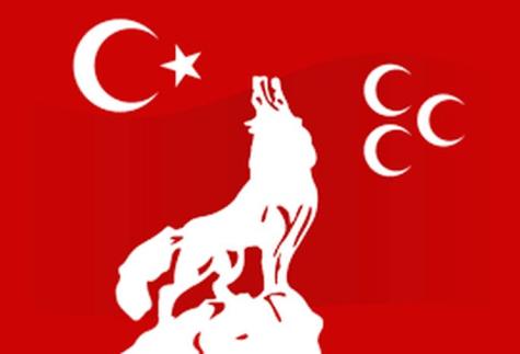 Flagge Graue W&ouml;lfe