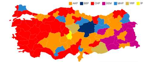 Kommunalwahlen Türkei