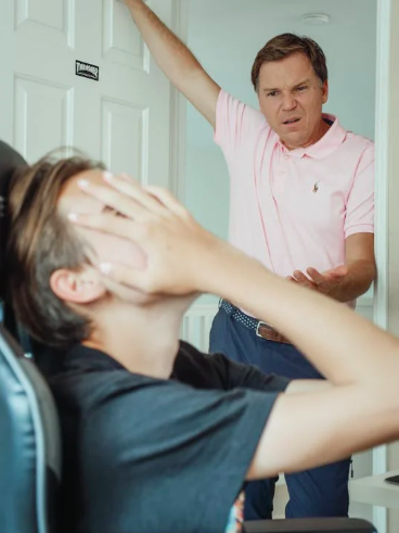 Streit Vater und Sohn