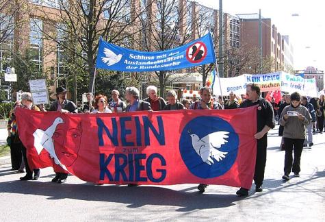 Ostermarsch in München am 8. April 2007