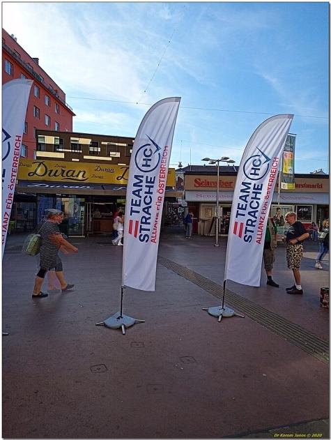 Wahlbanner des Team HC Strache 