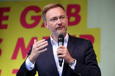 Christian Lindner auf einer Veranstaltung