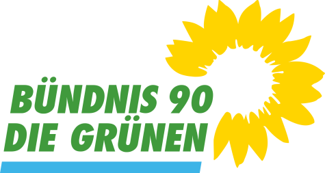 Das Logo des B&uuml;ndnis 90/ Die Gr&uuml;nen