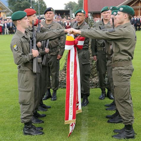 Gedenkfeier 100 Jahre Kriegsbeginn 1. Weltkrieg; und Angelobung von Rekruten