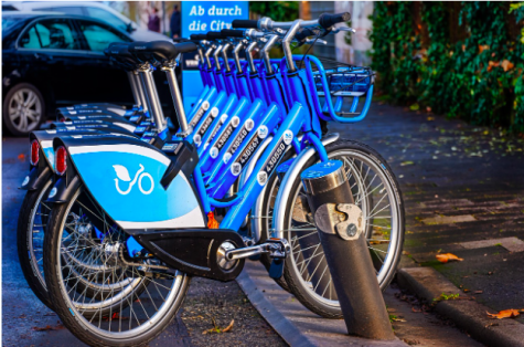 Fahrrad Leihstation 