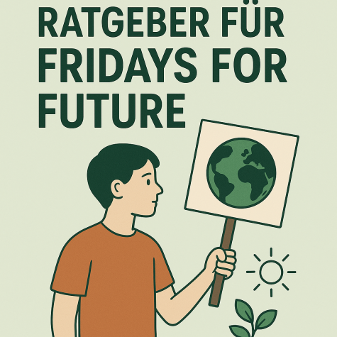 Titelbild Fridays For Future - Junge mit Schild