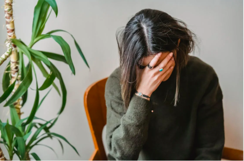 ersch&ouml;pfte Frau