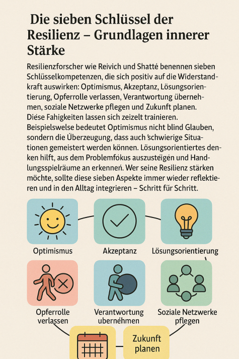 Schl&uuml;ssel der Resilienz