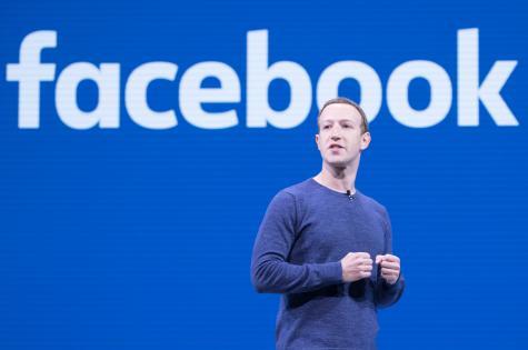 Meta-Gr&uuml;nder Zuckerberg bei einem Event