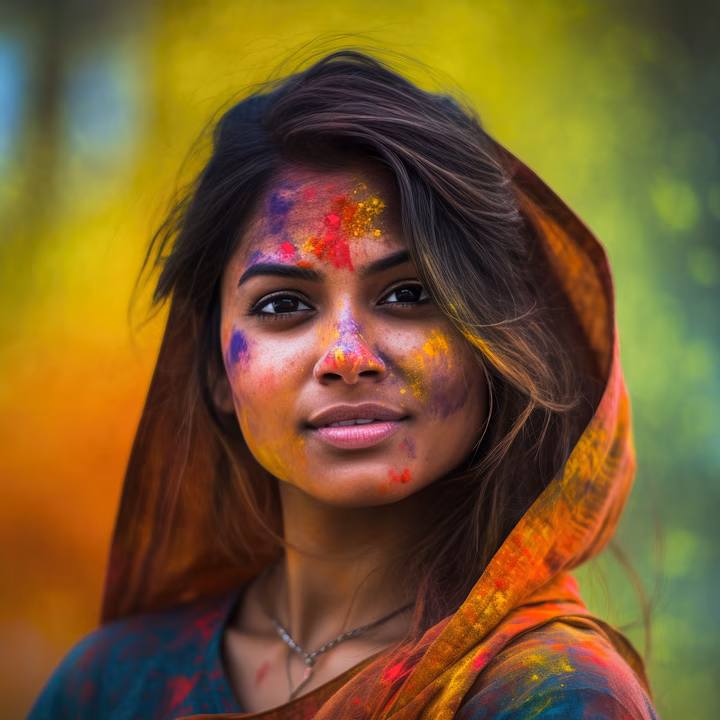 Frau Indien