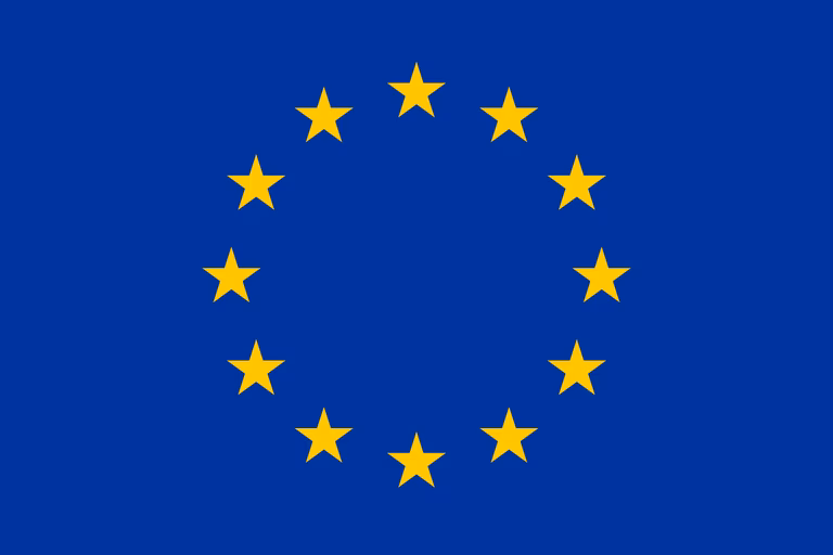 Die Flagge der EU