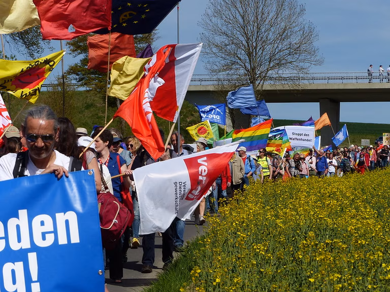 Der Ostermarsch 2019 in B&uuml;chel