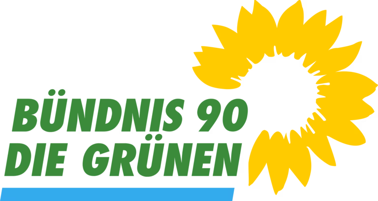 Das Logo des B&uuml;ndnis 90/ Die Gr&uuml;nen