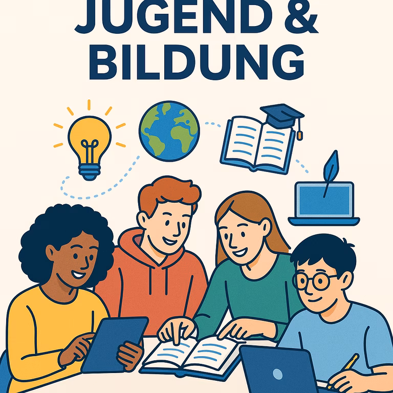 Titelbild mit Jugendlichen