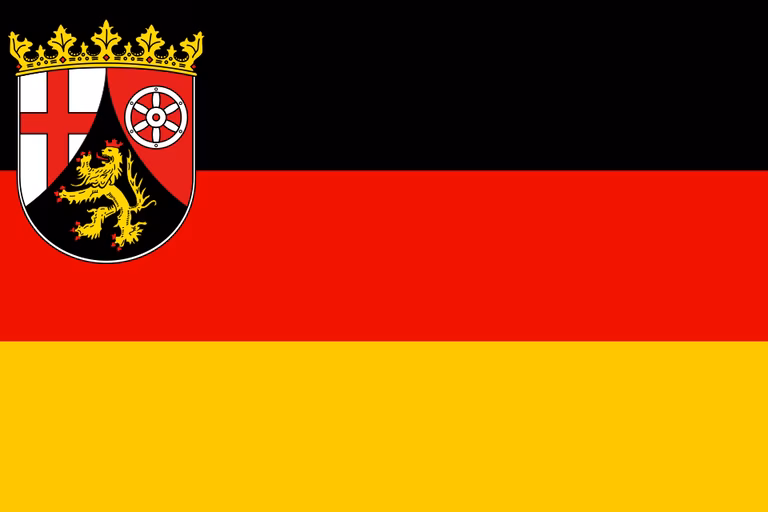 Die Landesflagge von RP