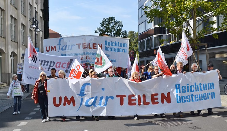 Am 14.09.13: UmFAIRteilen-Demo und UmFAIRteilen-Kette in Berlin