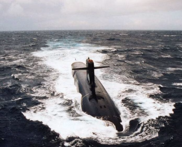 Ein Atom-U-Boot der franz&ouml;sischen Marine